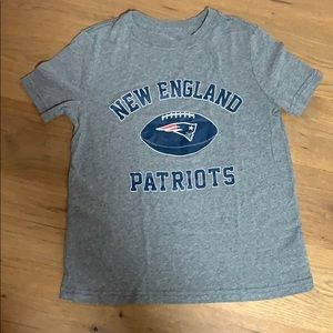 Gray patriots shirt